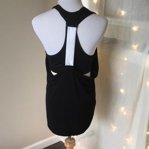 Onzie Tops - Onzie yoga tank black and white Onzie Tops - Onzie yoga tank black and white